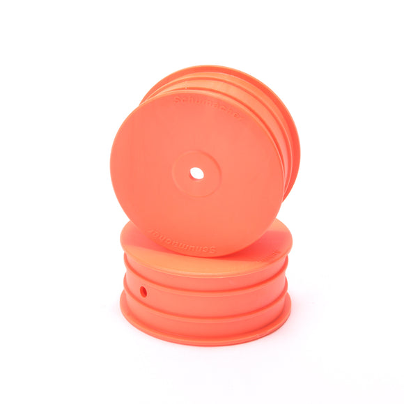 U8689 Wheel; Hex Front - Orange - 4WD - pr